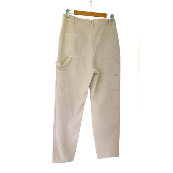 Wilfred Free Women's Pants Brennan Utility Carpenter Cargo Double Knee High Rise - Picture 3 of 10